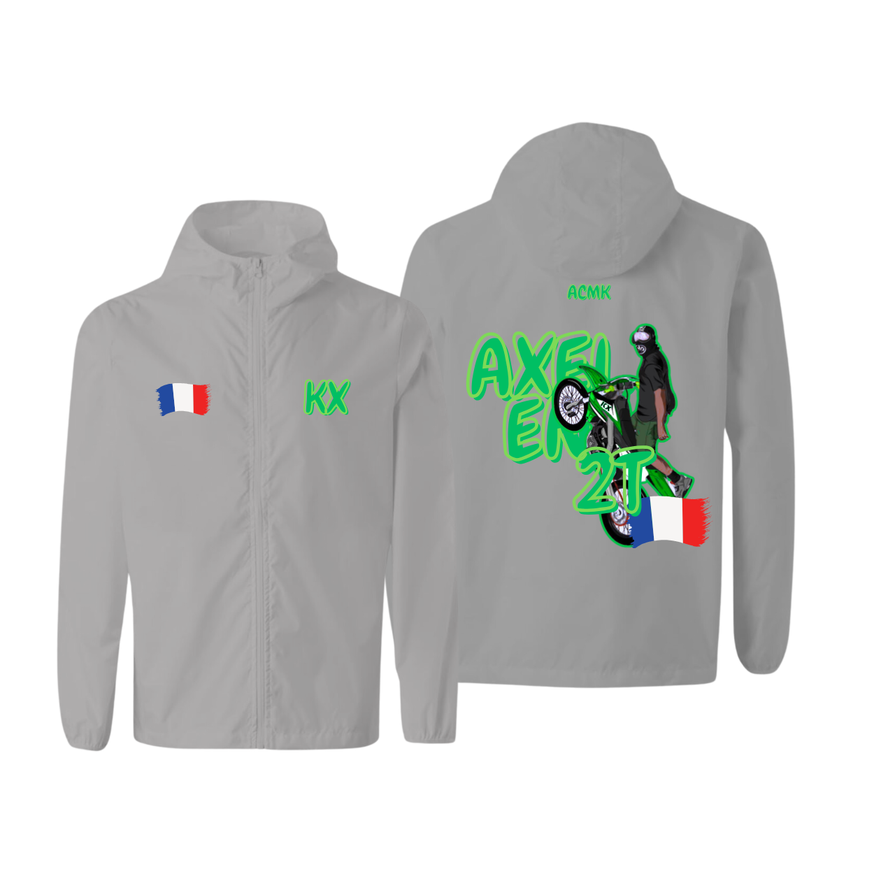Coupe vent - KX FLAG EDITION - personnalisé