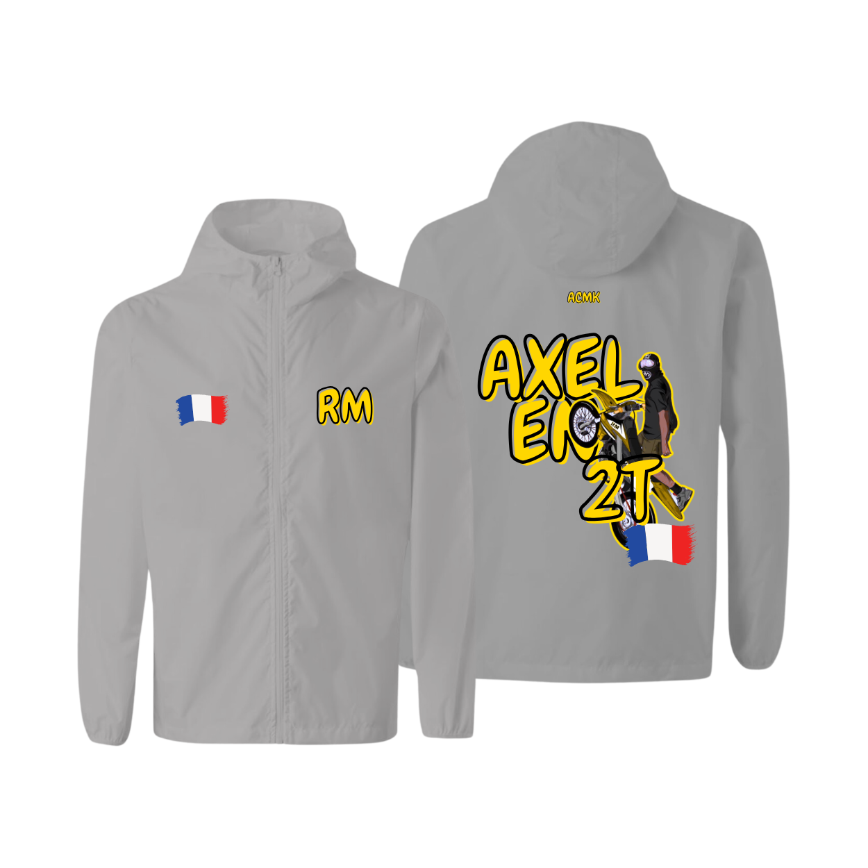 Coupe vent - RM FLAG EDITION - personnalisé