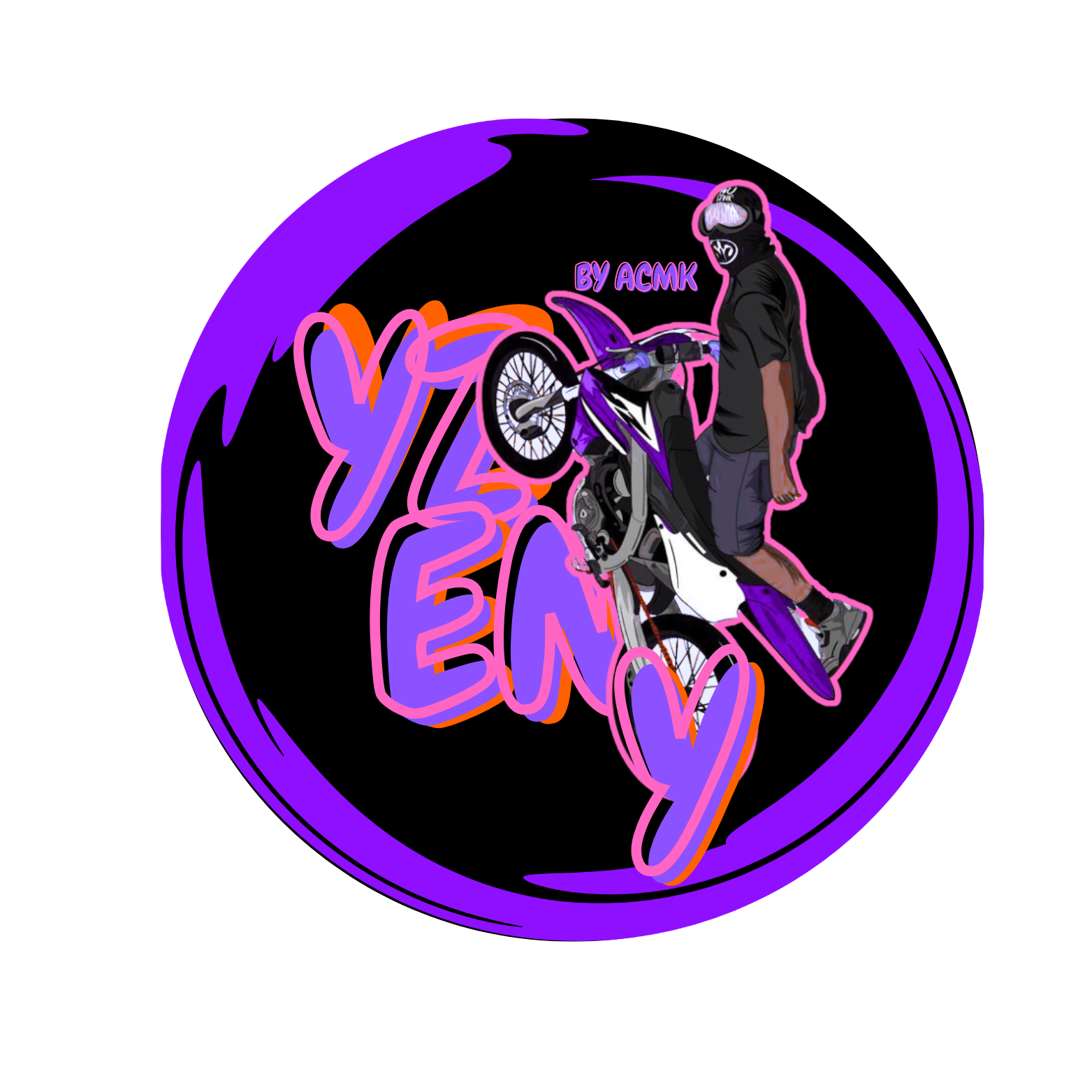 Sticker YZ en Y 50TH